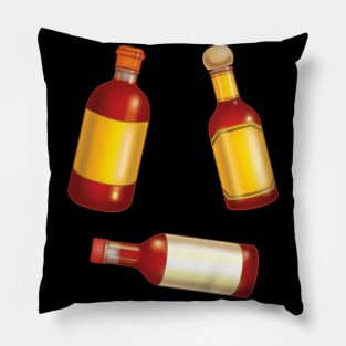 Classic Hot sauce bottle Pillow