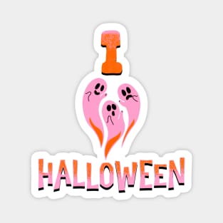 I heart Halloween Magnet