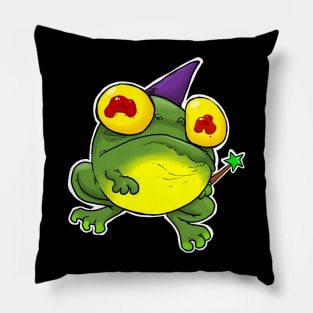 Frog Wiz Pillow