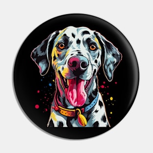 Dalmatian Smiling Pin