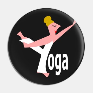 Y is for Yoga Pin