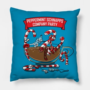 Peppermint Schnapps Company Party Pillow