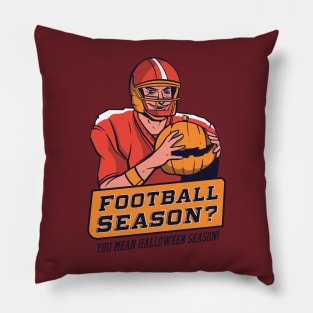 scary football Pillow