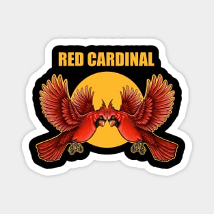 Red Cardinal Magnet