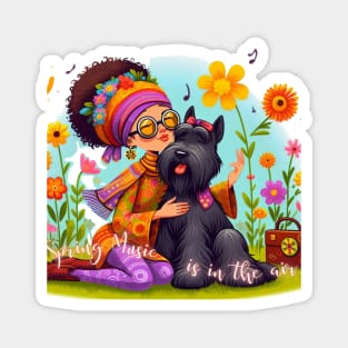 Dog Mom & Furbaby Festival Adventure Magnet