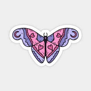 omnisexual moth Magnet