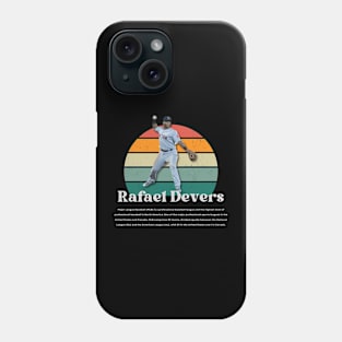 Rafael Devers Vintage Vol 01 Phone Case