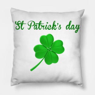 st patricks day Pillow