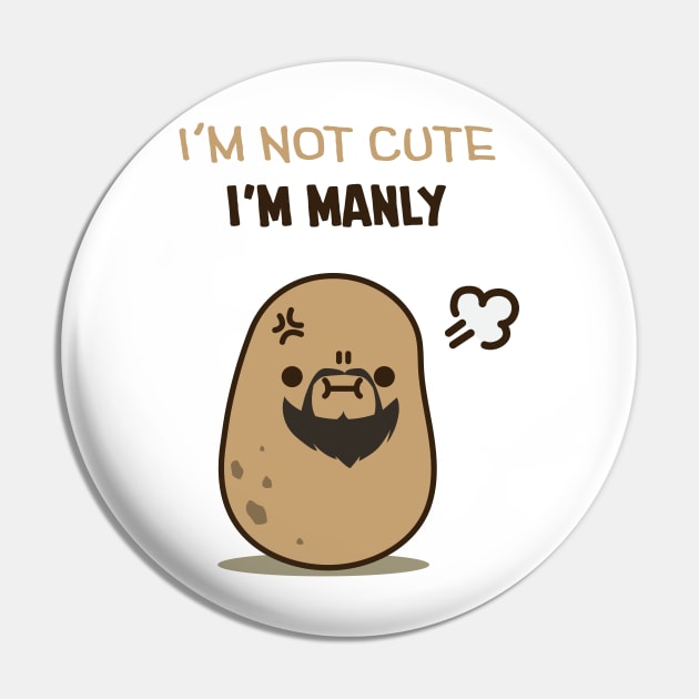 I'm not a cute potato Pin by clgtart