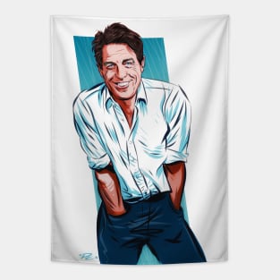 Hugh Grant - An illustration by Paul Cemmick Tapestry