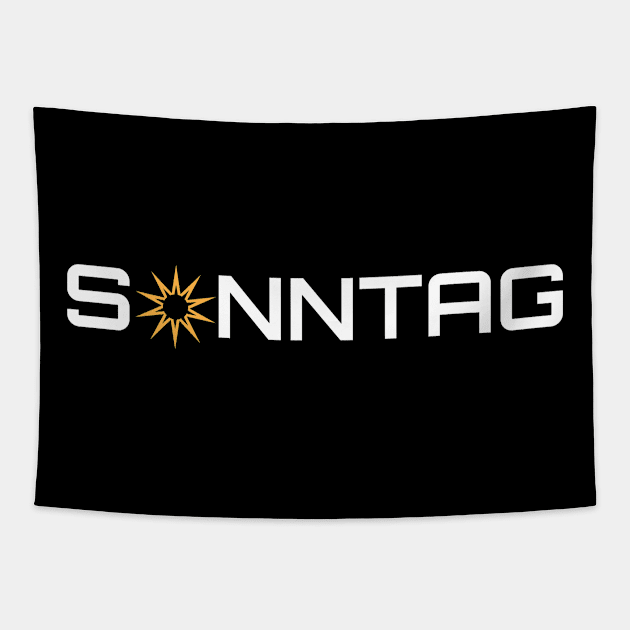Sonntag Tapestry by FromBerlinGift