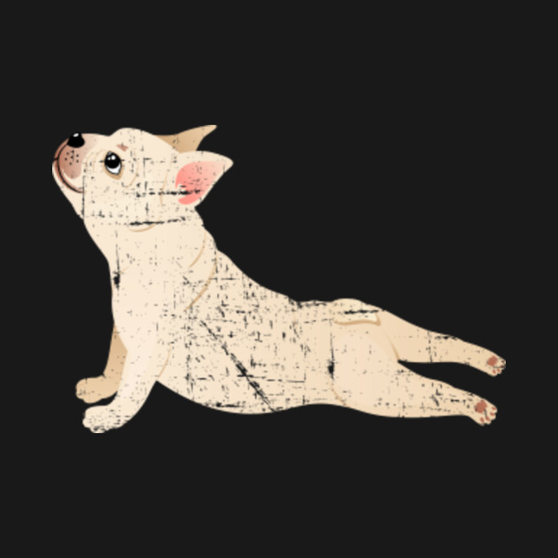 French Bulldog Yoga Design Funny Frenchie French Bulldog TShirt