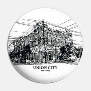 Union City - New Jersey Pin