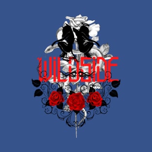 Wildside roses, devil angel design T-Shirt