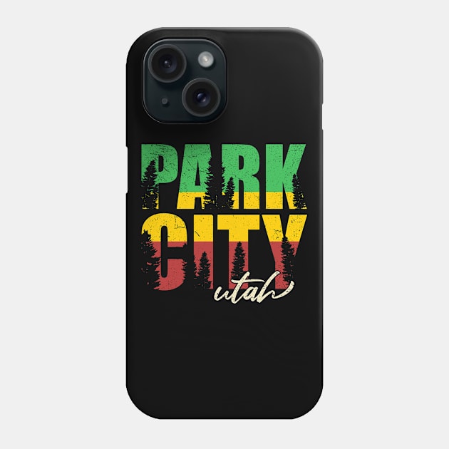 Park City Utah Phone Case by Zen Cosmos Official