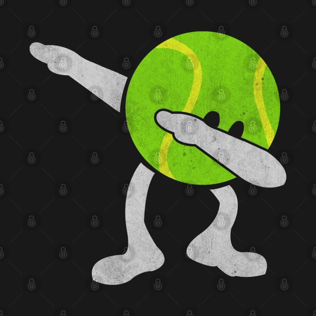 Vintage Dabbing Tennis Ball by StreetDesigns