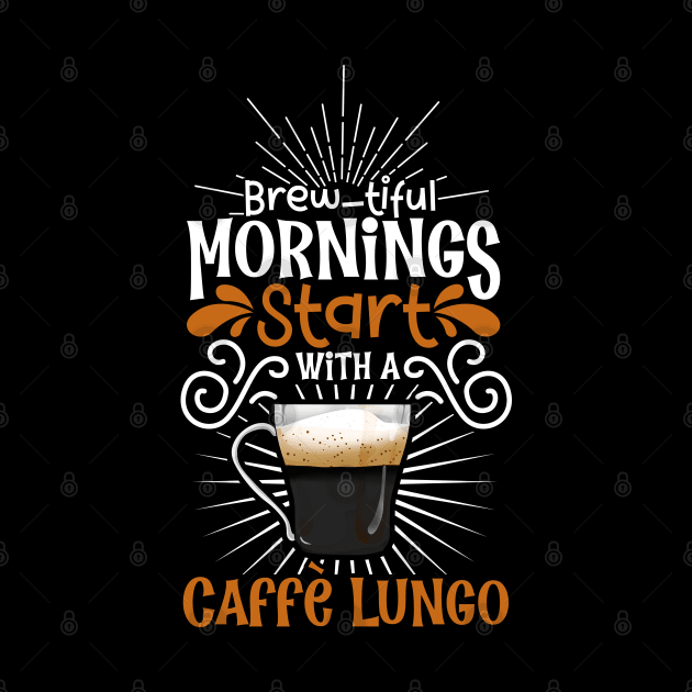 Brewtiful morning with Caffè Lungo by Modern Medieval Design