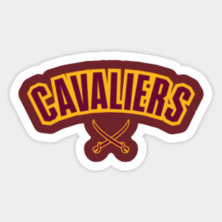 Cavs  Sticker for Sale by Upperkase93