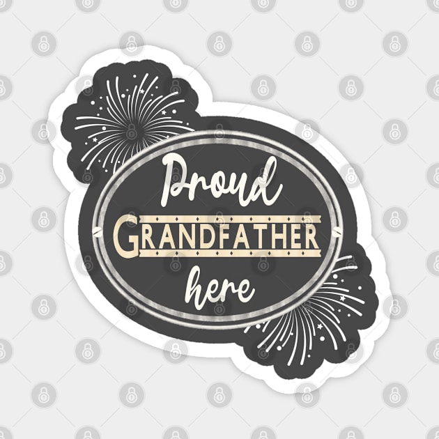 Proud Grandfather Magnet by marina63