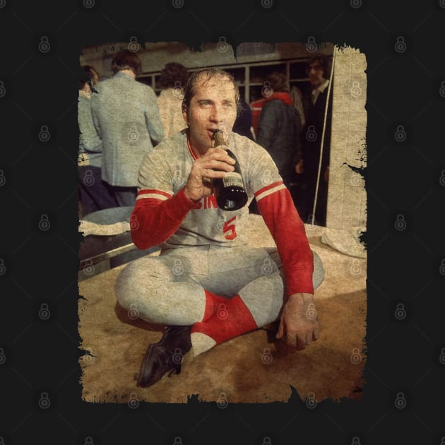 Johnny Bench in Cincinnati Reds by PESTA PORA