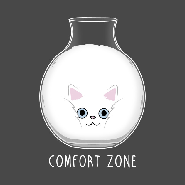 Comfort Zone Cats T Shirt Teepublic Au