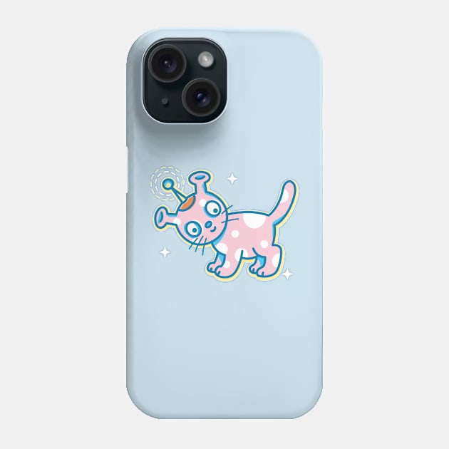 Space cats Phone Case by RussellTateDotCom