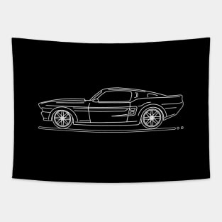 Classic Car W Tapestry