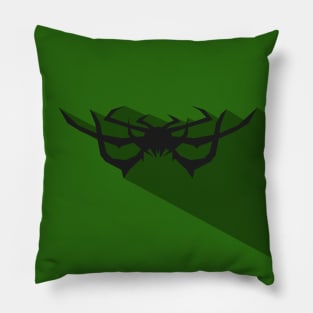 Simple Hela with shadow. Pillow