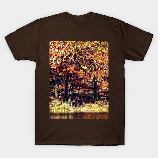 Discover Autumn Fisherman - Autumn - T-Shirt