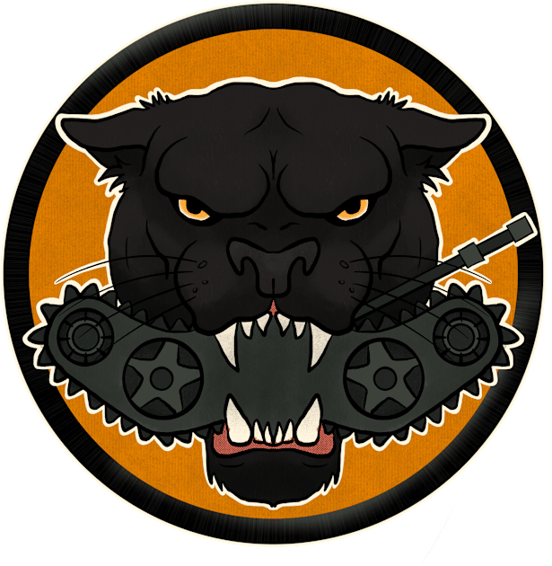 M18 Hellcat Tank Patch (reimagined) Kids T-Shirt by TinyFly