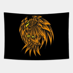 Goldwing Big Eagle Illustration Tapestry