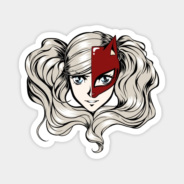 Ann/Panther - Persona 5 Magnet by ShaShaRabi