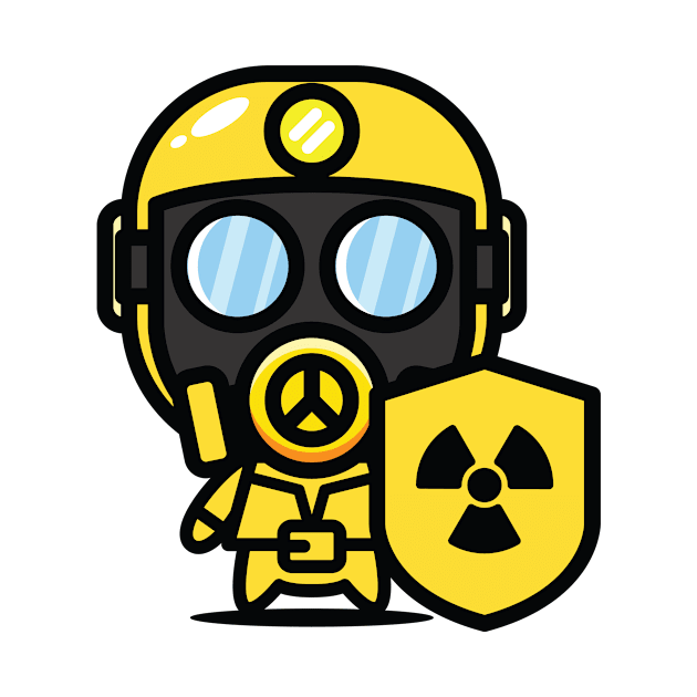 Nuclear researcher character by verry studio