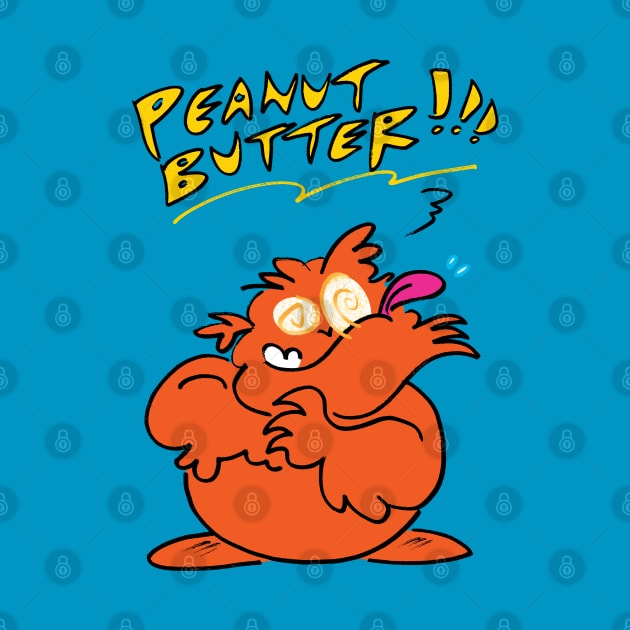 Peanut Butter Monster! by captainhuzzah