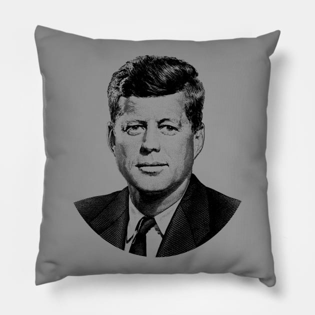 President John F. Kennedy Pillow by warishellstore