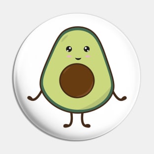 Kawaii Cute Avocado Pin