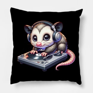 Baby Possum DJ Pillow