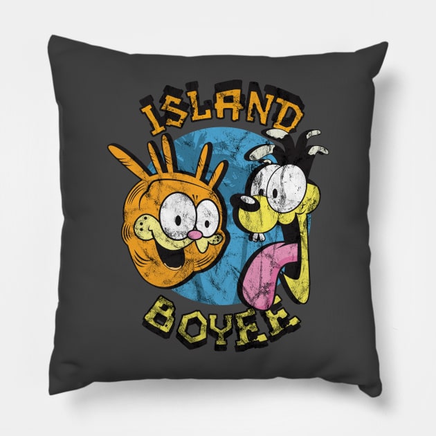 Island Boy Guys Pillow by Gimmickbydesign