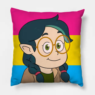 Willow Pansexual Flag Pillow