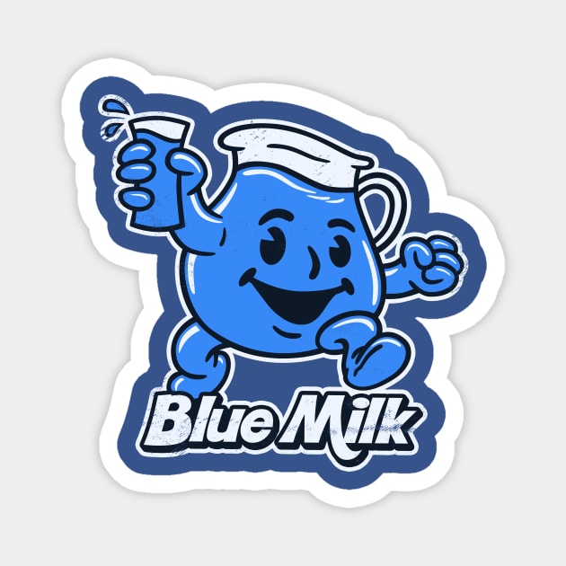 Blue Milk Magnet by blairjcampbell