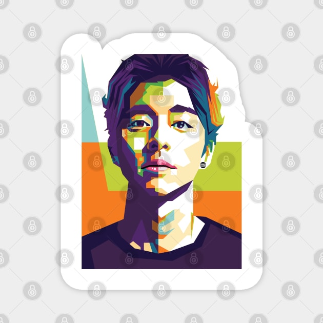 Gong Yoo Magnet by Yopi