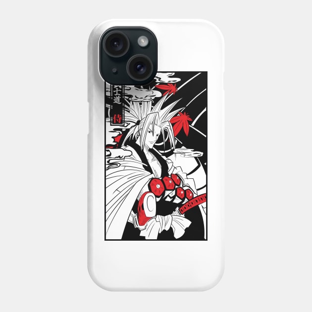 Amidamaru japan Phone Case by paisdelasmaquinas