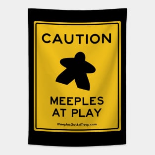 Meeples at Play Tapestry
