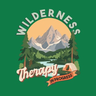 Wilderness Therapy Session in Progress T-Shirt