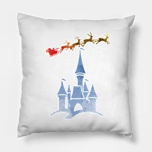 Christmas Inspired Silhouette Pillow