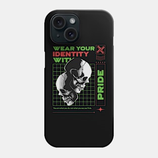 Wear Your Identity With Pride Grapic Design Phone Case