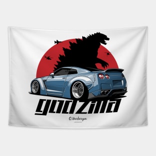 Nissan GTR Godzila Tapestry