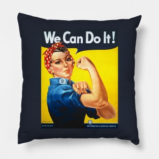 We Can Do It - Rosie the Riveter Pillow