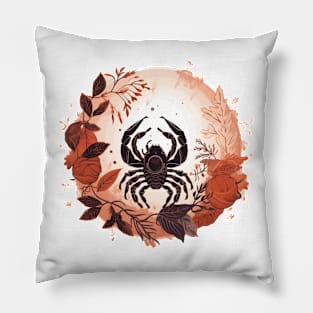 Scorpion in the fairy garden Pillow