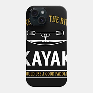 KAYAK TAKE ME TO THE RIVER PADDLING FUNNY SPORTS Mens Navy KAYAK Phone Case